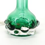 Lampe scandinave verte en verre Kosta Hans-Owe Sandeberg Suède 1960