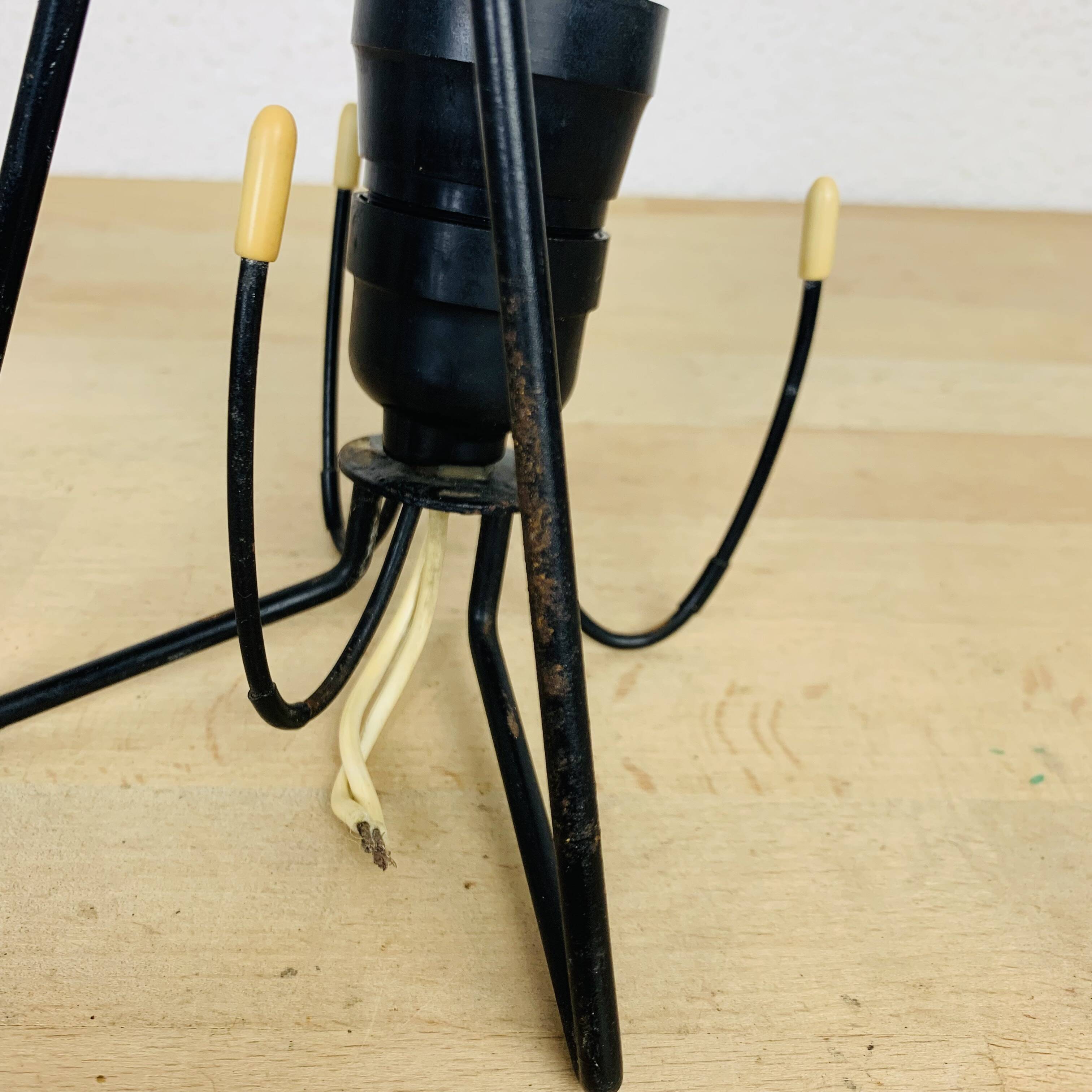 Louis Kalff wall lamp from the 50s, opaline