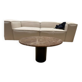 Table basse en marbre rose