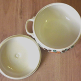 Vintage Boch La Louvière Corfou Collection Large Serving Platter With Lid