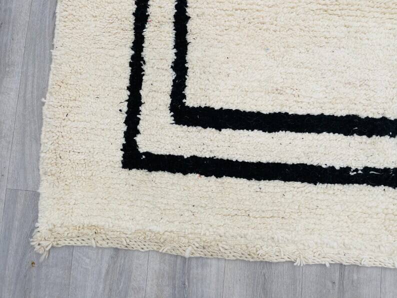 Custom Moroccan Berber rug measurements