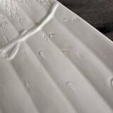 Vintage White Ceramic Asparagus Dish