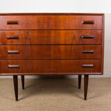 Danish teak chest of drawers by Borge Mogensen for Soborg Mobelfabrik 1960