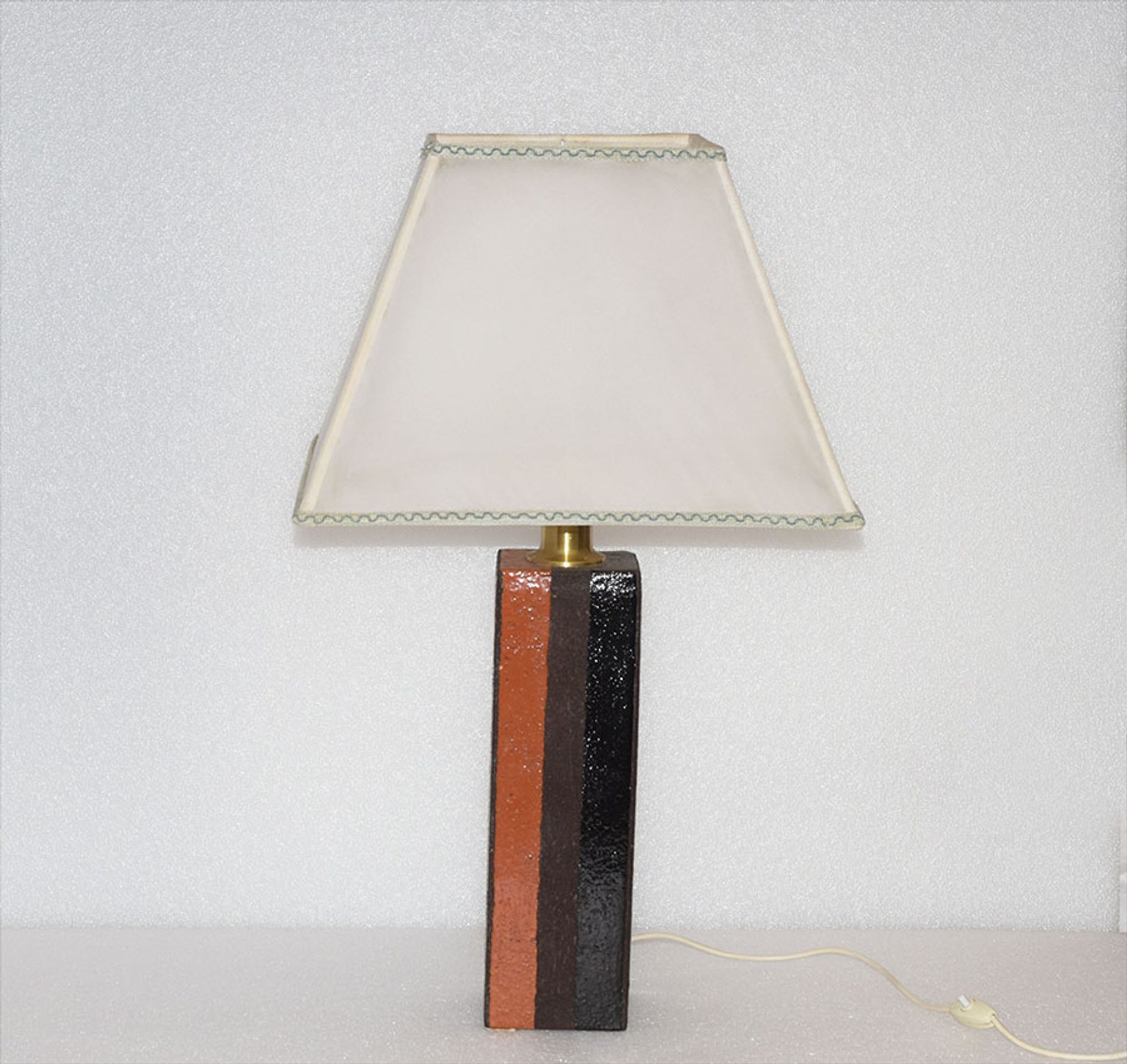 Lampe de table en céramique par Raymor Bitossi années 1960