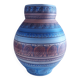 Ceramic vase vallauris lb, l bacculini