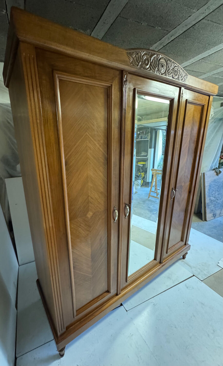 Parisian Art Deco wardrobe