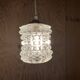 Suspension en verre vintage