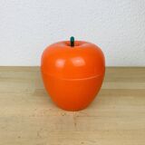Vintage Orange Apple Ice Bucket