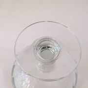 Ancienne bonbonnière, drageoir en cristal de style Baccarat