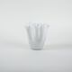 White vase, Danish design, 1970s, made in Denmark