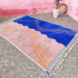 Handmade Beni Ouraine wool rug