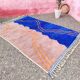 Handmade Beni Ouraine wool rug