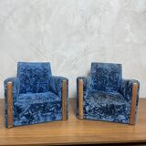 Pair of master's armchairs