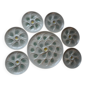 Salins plate set/huge oyster dish