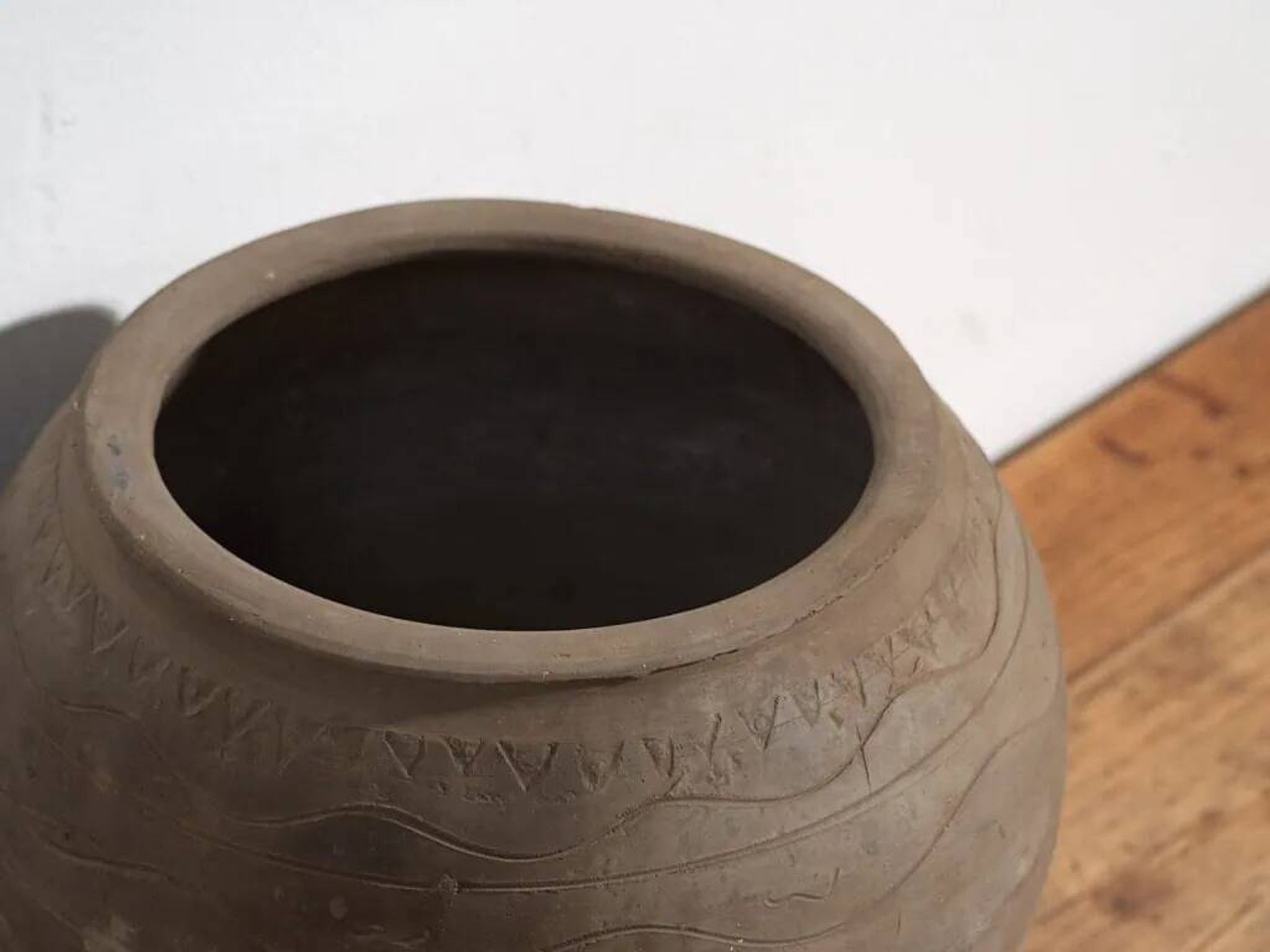 Vase ancien en céramique (c.1900) #13