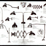 Lampe ancienne Kaiser Idell 1930 bauhaus christian dell modèle 6718