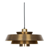 Danish vintage pendant lamp Nova by Jo Hammerborg, Fog og Morup, 1963