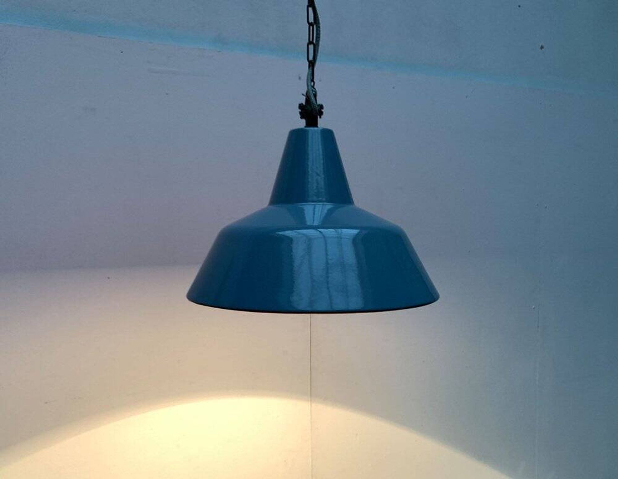 Suspension Atelier Enamel Mid-Century, 1960s