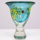 Berit Johansson Art Glass Vase by Murano 1970s Sweden