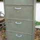 Workshop cabinet 4 swivel drawers in iron JEC 1960