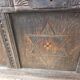 Large 17th century oak chest