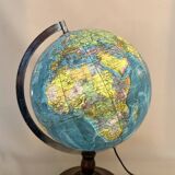 Mappemonde globe terrestre cartes Taride lumineux lampe vintage 1985