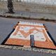 Moroccan wool rug handwoven 3x2 m
