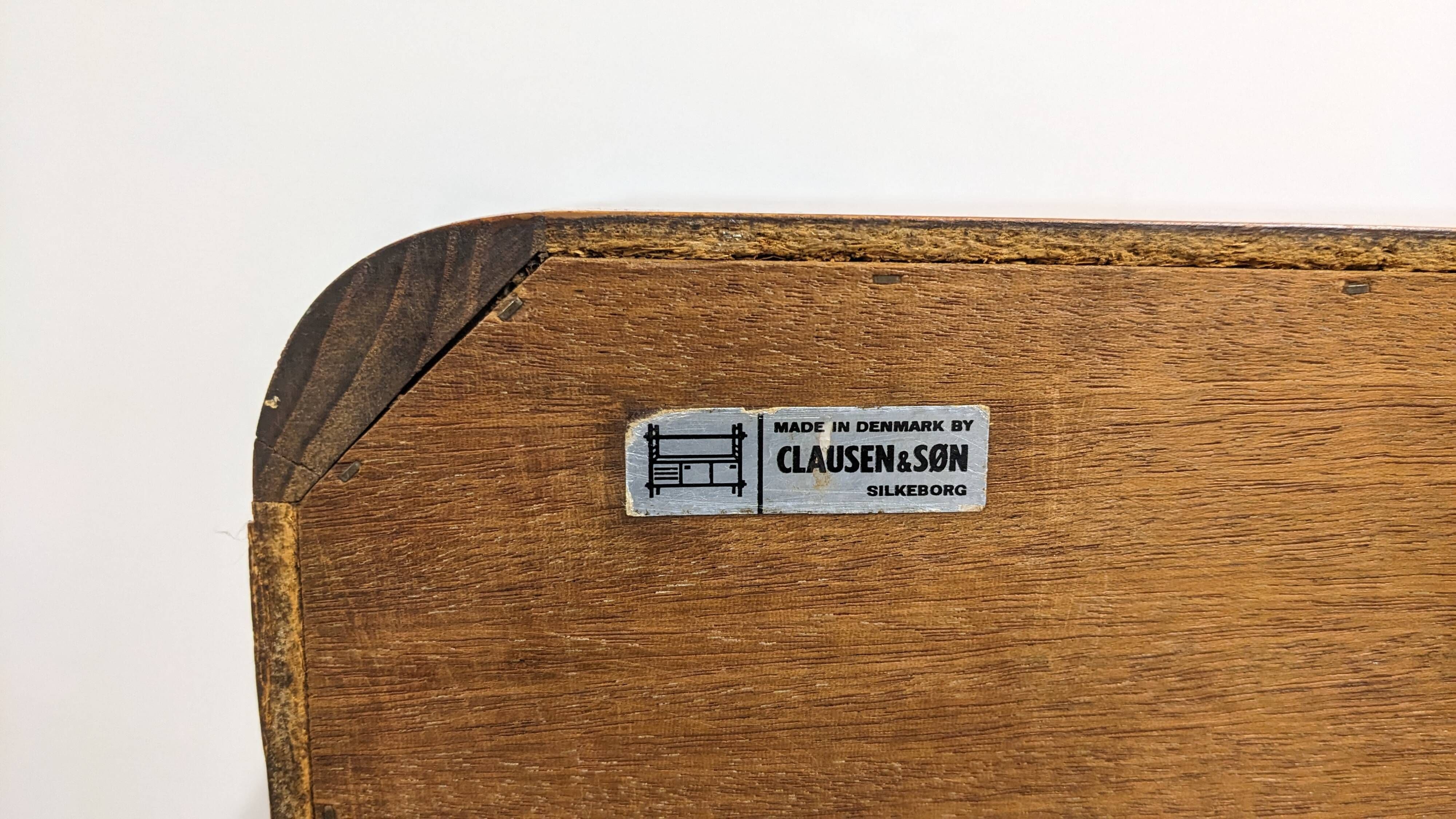 Teak sideboard by Johannes Andersen for Clausen & Son, Denmark 1960.