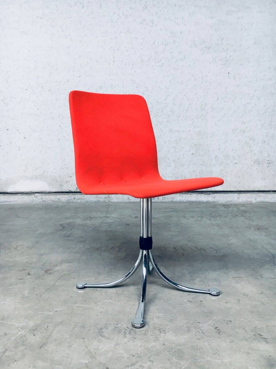 Mid-Century Dutch Steel Dining Chairs from Brabantia, 1970s, Set of 3