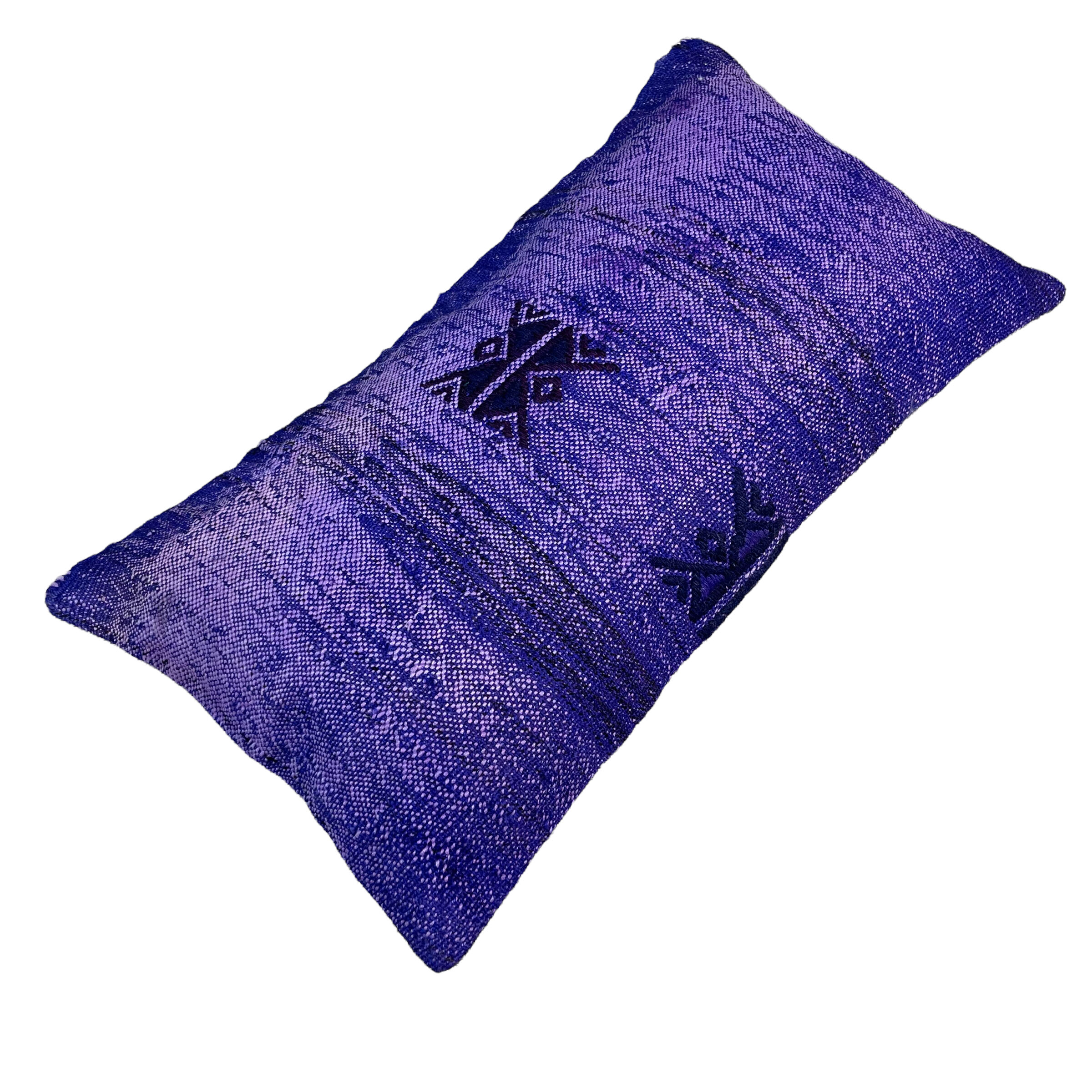 Vintage turkish kilim cushion cover , 30 x 60 cm