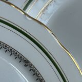5 large Digoin & Sarreguemines Vendôme plates