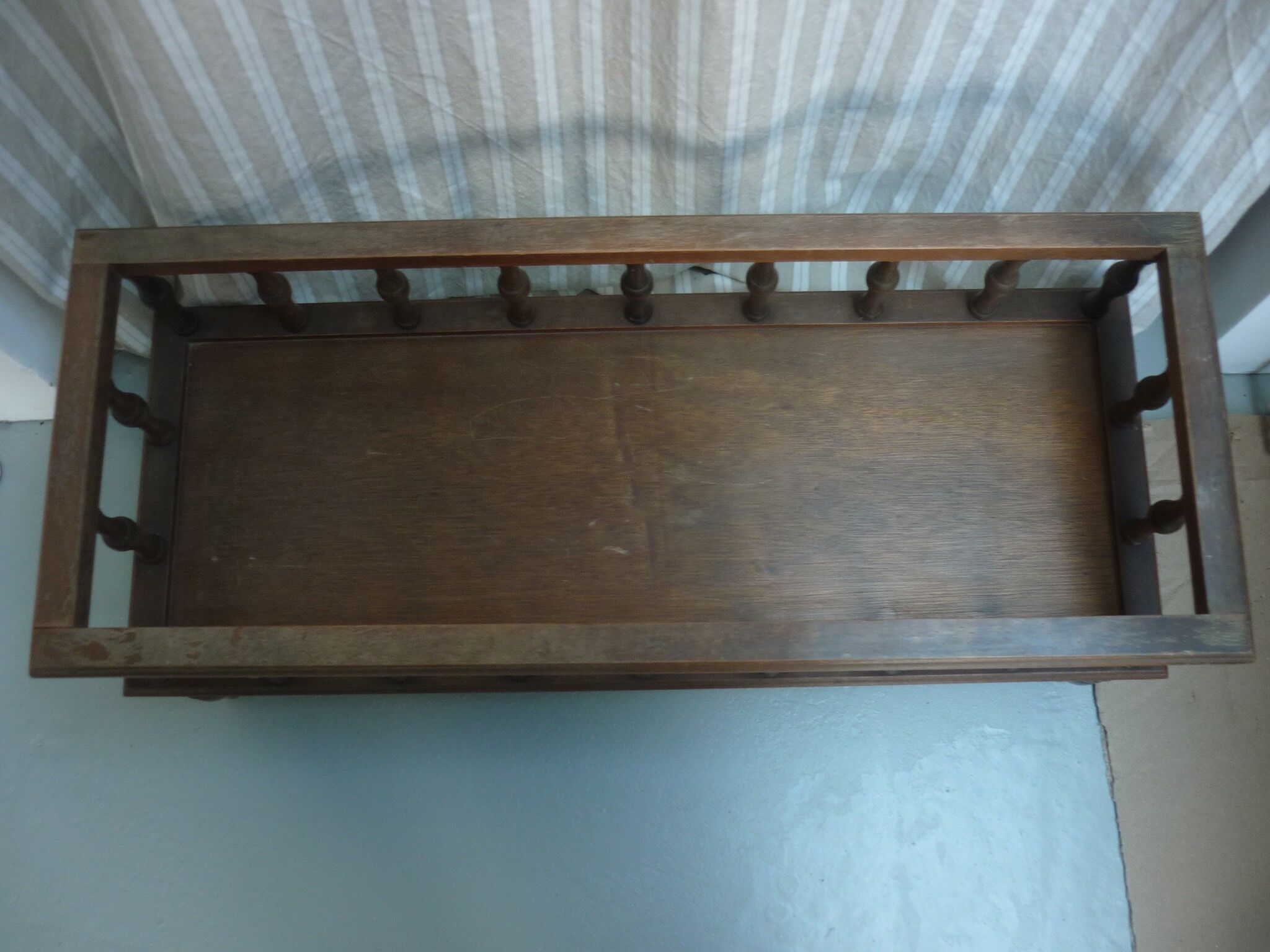 Jardinière d’intérieur en bois, années 70/80