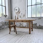 Table mobilier montagne 1950 hêtre massif