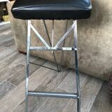 Vintage folded stool brand libellule