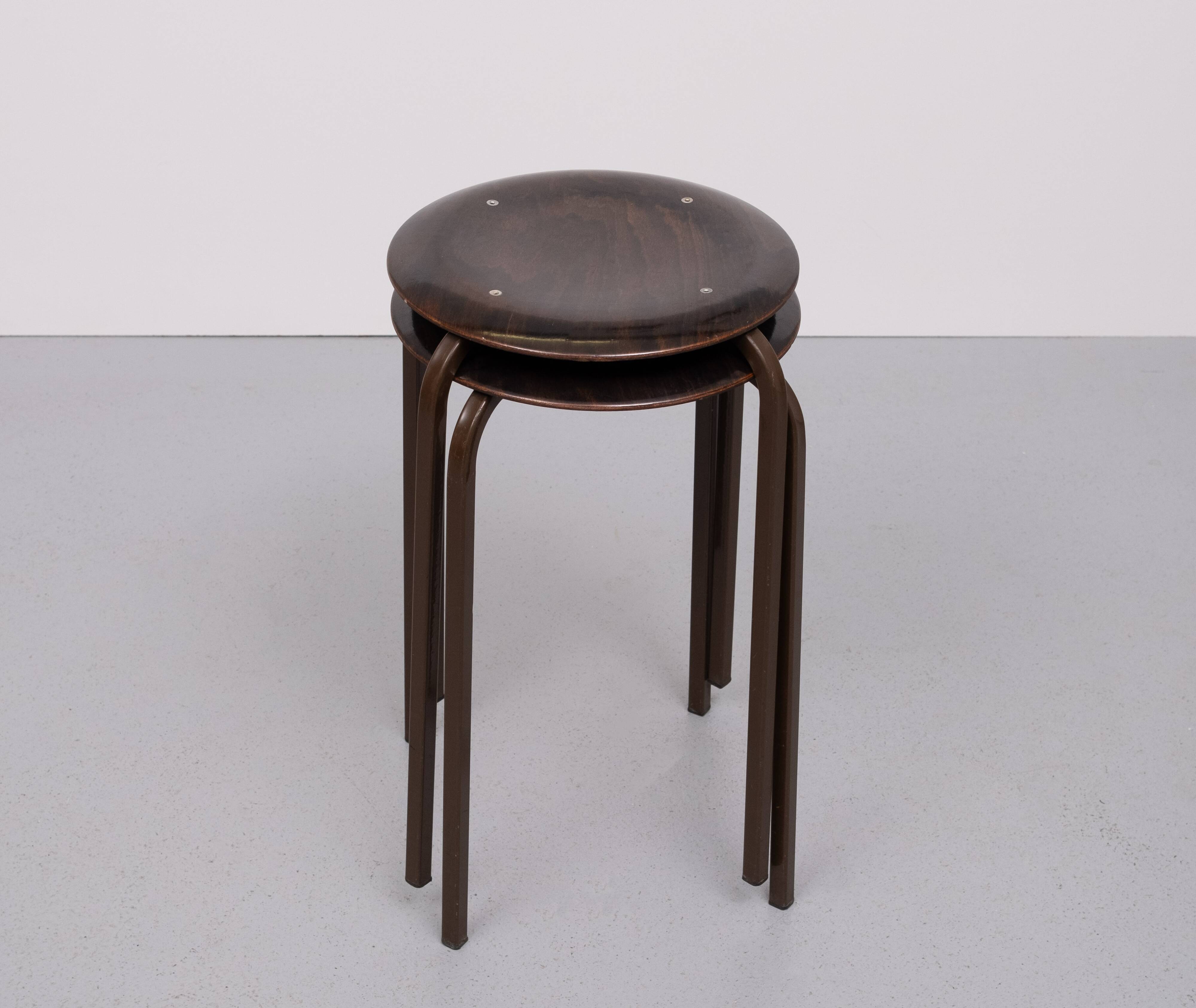 Two Stools by Obo Eromes 1960s Holland
