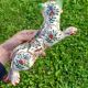 Bouquetieres Zoomorphes Chats Desvres peints Mains