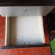 Bureau design vintage plateau verre style etienne fermigier 1970