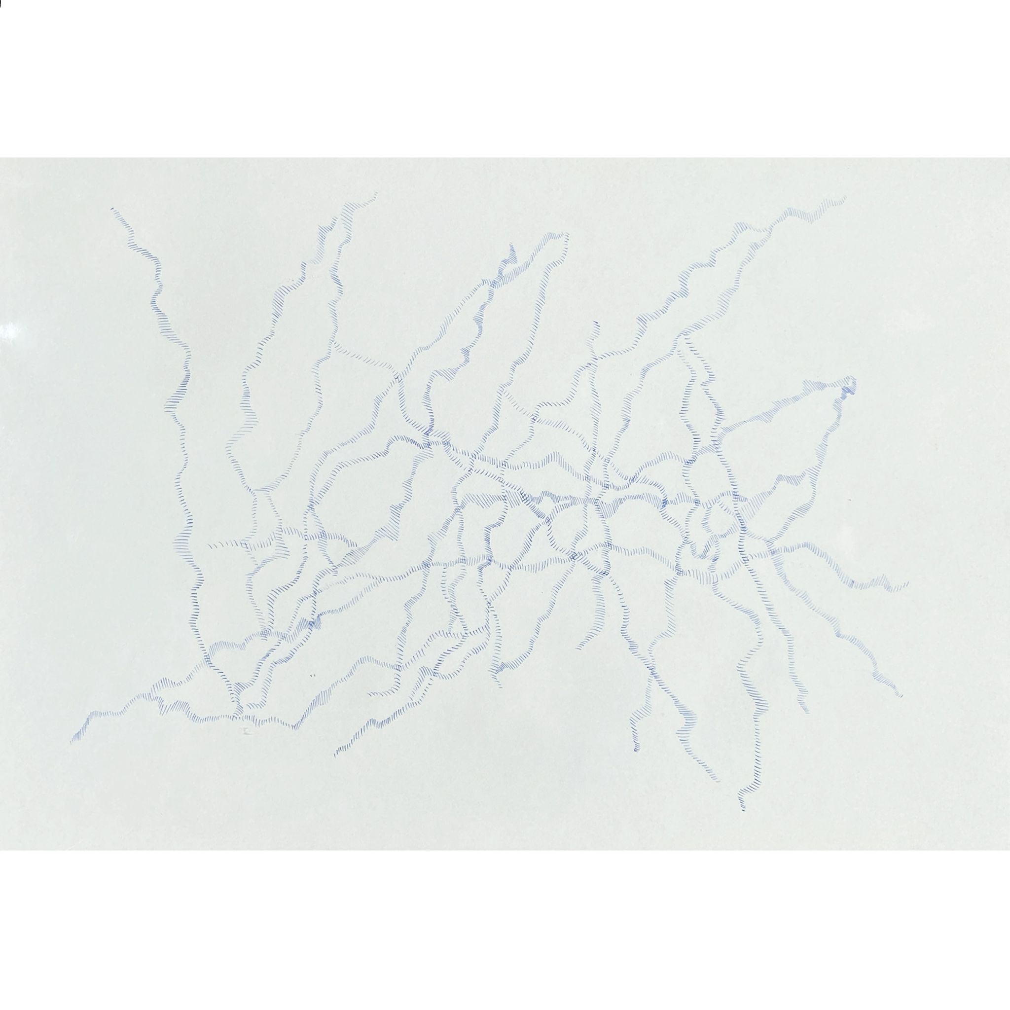 Drawing 21X29.7 made and signed by the Italian artist Maria Chiara Re. 2022.