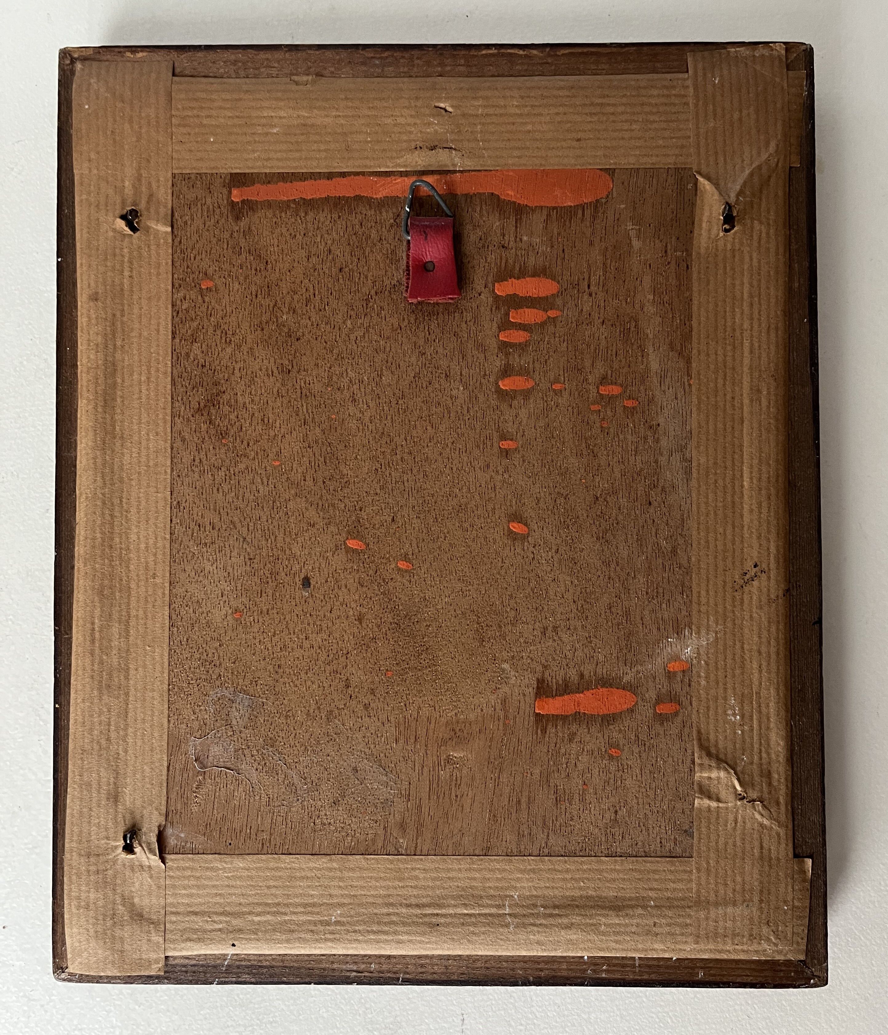 Painting, oil on panel