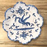 Moustiers plate and bowl