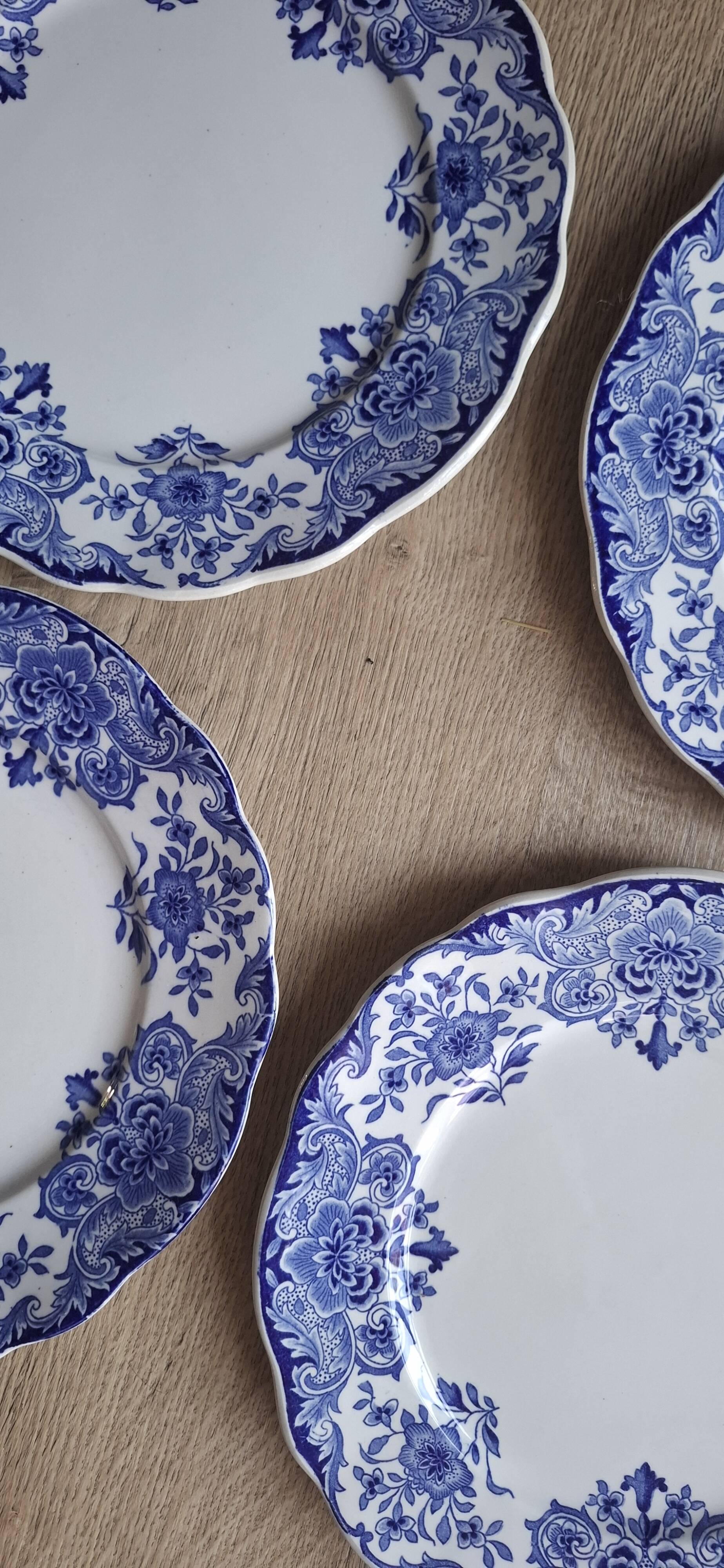 6 flat plates Dordrecht BFK 1920