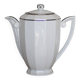 Art Deco porcelain teapot, porcelain coffee pot, kitchen
