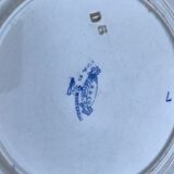 19th-century creil creil talking plate