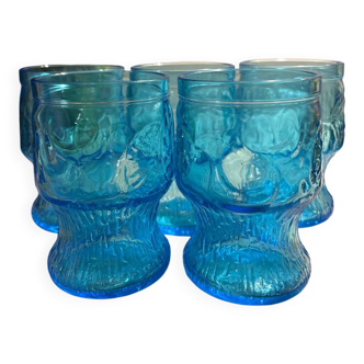 Orangeade glasses from the 1970s