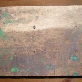 Old doweled wooden stool