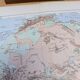 Africa, original map printed in 1892.