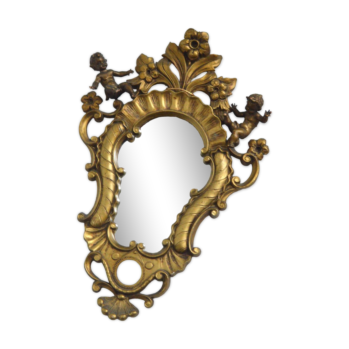 Small vintage Italian mirror