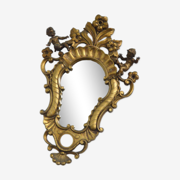 Petit miroir italien vintage