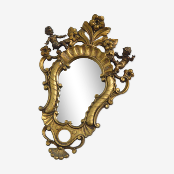 Small vintage Italian mirror