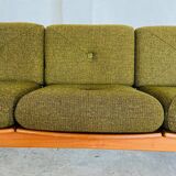 Canapé 3 personnes vintage rétro danois du milieu du siècle par Arne Wahl Iversen 1970
